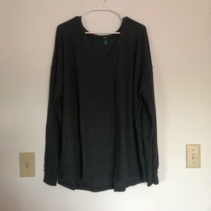 Dark gray sweater